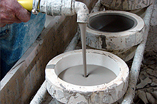 Typical sample of Stoneware clay