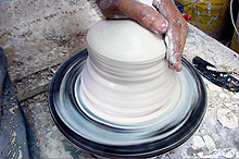 Χαρακτηριστικό δείγμα πηλού Stoneware