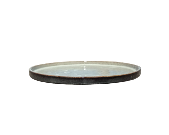 Straight Edge Plate Large Sifnos Stoneware
