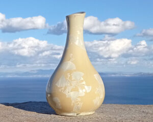 crystalline-carafe-vase-golden_yellow_sifnos-stoneware